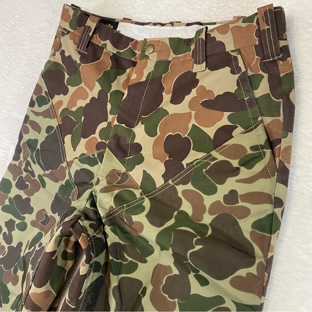 VTG Gamehide brush buster II camo double knee duck hunting waterproof pants 34